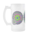 Cell Medallion Print Mugs