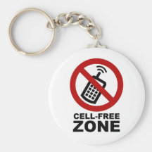 Cell Phone Free Zone Schlüsselband