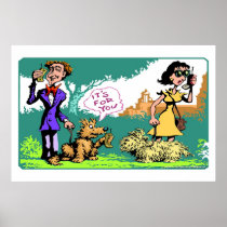 Cell Phone Mania Print