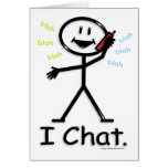 Cell Phone talker cards