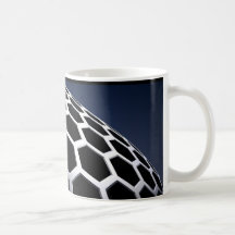 Cell structure coffee mugs