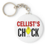 Cellist’s Chick keychains