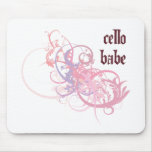 Cello Babe Mouse Pad
