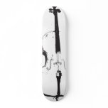 cello design art skateboard