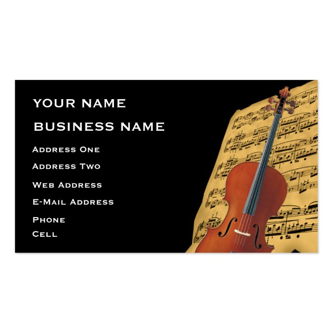 Cello Business Card Templates Free cello business card Cello Business Card Templates Free cello business card