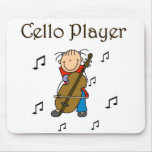Cello Player Mousepad
