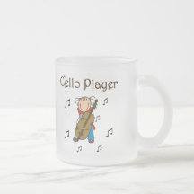 Cello Player Tshirts and Gifts Mugs