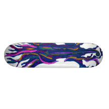 Cello Tree Blue Board Skate Board Deck