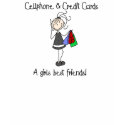 Cellphone And Credit Cards Shirt
