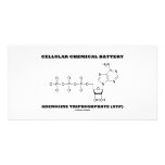 Cellular Chemical Battery Adenosine Triphosphate Photo Cards