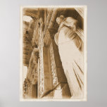 Celsus Library in Ephesus - statue POSTER