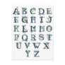 Celtic Alphabet postcard