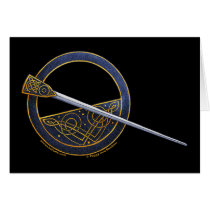Celtic brooch design cards #2
