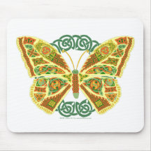 Celtic Butterfly Mouse Pad