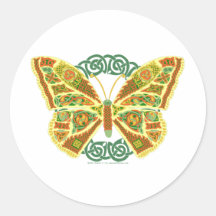Celtic Butterfly Stickers