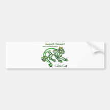 Celtic Cat Bumper Stickers