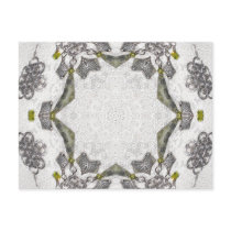 Celtic Chainlink Kaleidoscope Mandala Post Card
