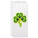 Celtic Clover rack cards