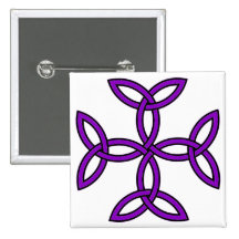 Celtic Cross 11 Purple Pin