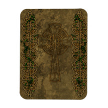Celtic Cross and Celtic Knots Flexible Magnet