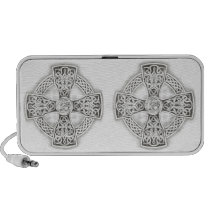 Celtic Cross Knotwork Irish Music Speaker