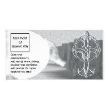 Celtic Cross Photo Card Template