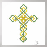 Celtic Cross Poster