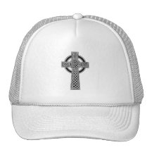 Celtic Cross - Silver Hat