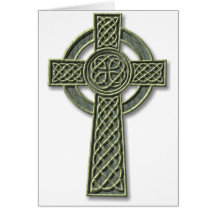 Celtic Cross - stone Card