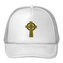 Celtic Cross Trucker Hats