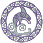 Celtic Dolphin embroidered shirts