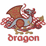 Celtic Dragon embroidered shirts