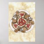 Celtic Ferret Triskel