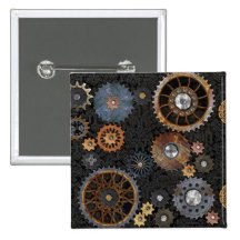 Celtic Gears Buttons