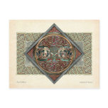 Celtic Gryphons Design Postcard