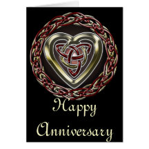Celtic Heart Card