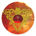CELTIC HEART STICKER