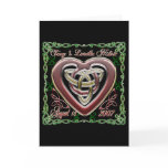 Celtic Heart Wedding/Anniversary Design Card