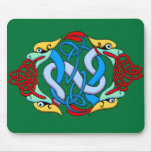 Celtic Ilumination - Dragon Knot mousepads