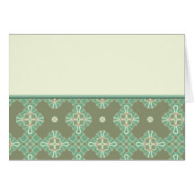 Celtic Inspired Bottom Border Card