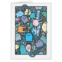Celtic Knockwork Greeting Card/Note Card