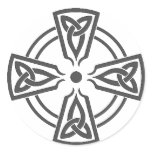 Celtic Knot 5 Black stickers