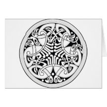 Celtic Knot Art Card
