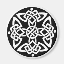 Celtic Knot Button Magnet