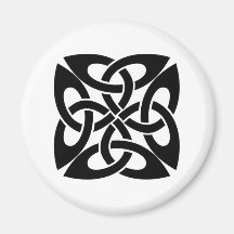 Celtic knot fridge magnets