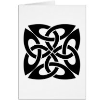 Celtic knot greeting cards