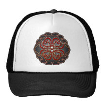 Celtic knot Hearts Trucker Hat