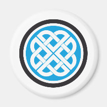celtic knot kühlschrankmagnet