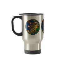 Celtic Knot Mugs, Hound & Bird