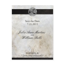 Celtic Knot Save the Date Postcards